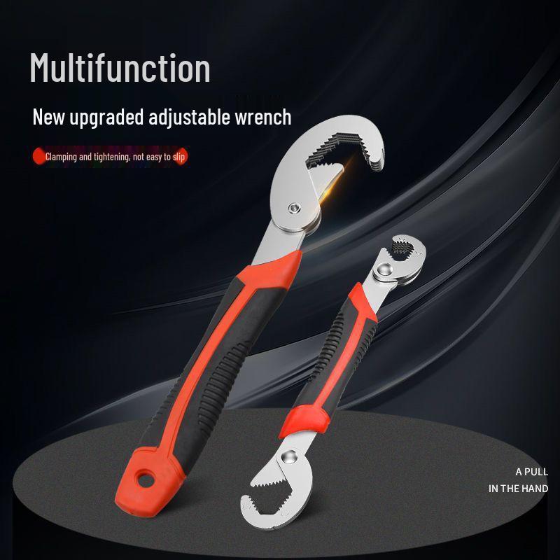 Dual Universal Adjustable Quick-Open Wrench Set