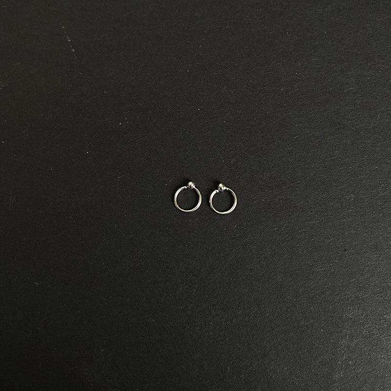 

Три способа носить серьги-кольца из стерлингового серебра s925, женские, с корейским темпераментом, простые и маленькие серьги с индивидуальным дизайном от интернет-знаменитости