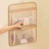 Hanging Clothes Organizer Bag - Multi-Pocket Underwear & Socks Storage For Home/Dormitory Wardrobe - Durable Space-Saving Design
