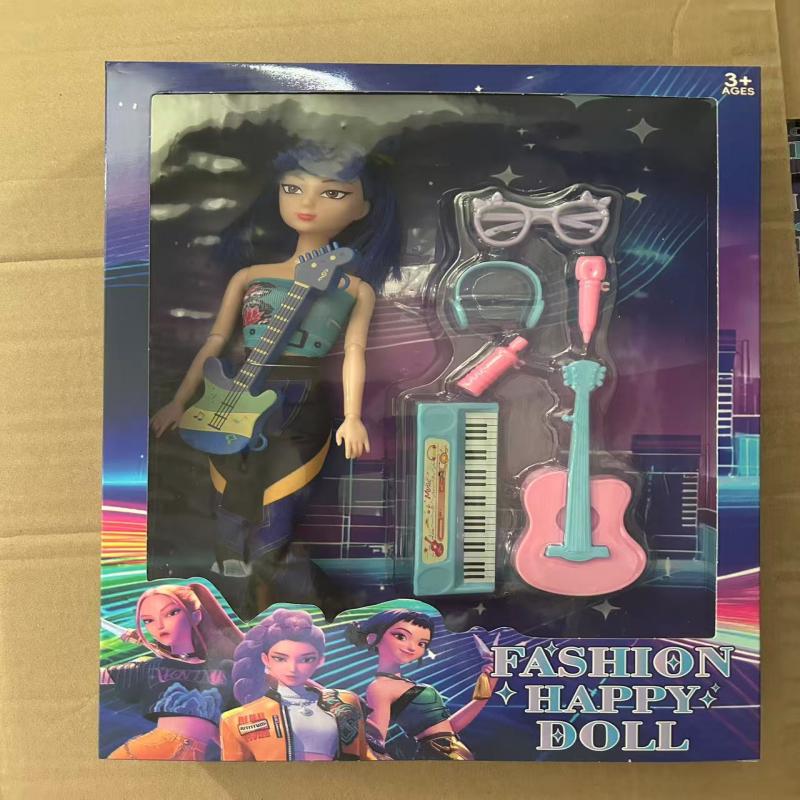 K-POP Panenka Lovkyně démonů s 30cm kloubovou vinylovou figurkou Dětská hračka Dárková sada