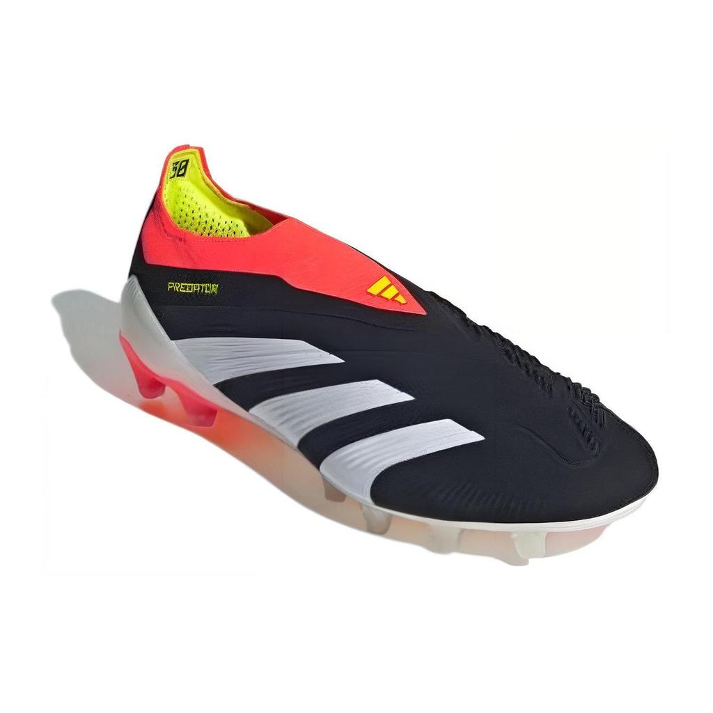 Adidas Predator Elite Round Toe Comfortable AG (Rubber Short Studs) Shock Absorbing Non-Slip Wear-Resistant Lightweight Soccer Shoes IG5425