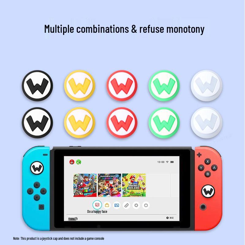 Nintendo Switch Joystick Caps: Leaf & Raccoon Series for Lite Controller