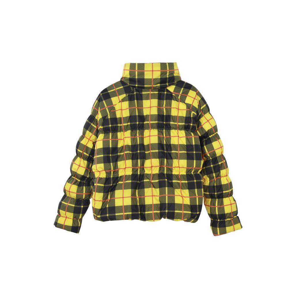 yellow plaid nike jacket