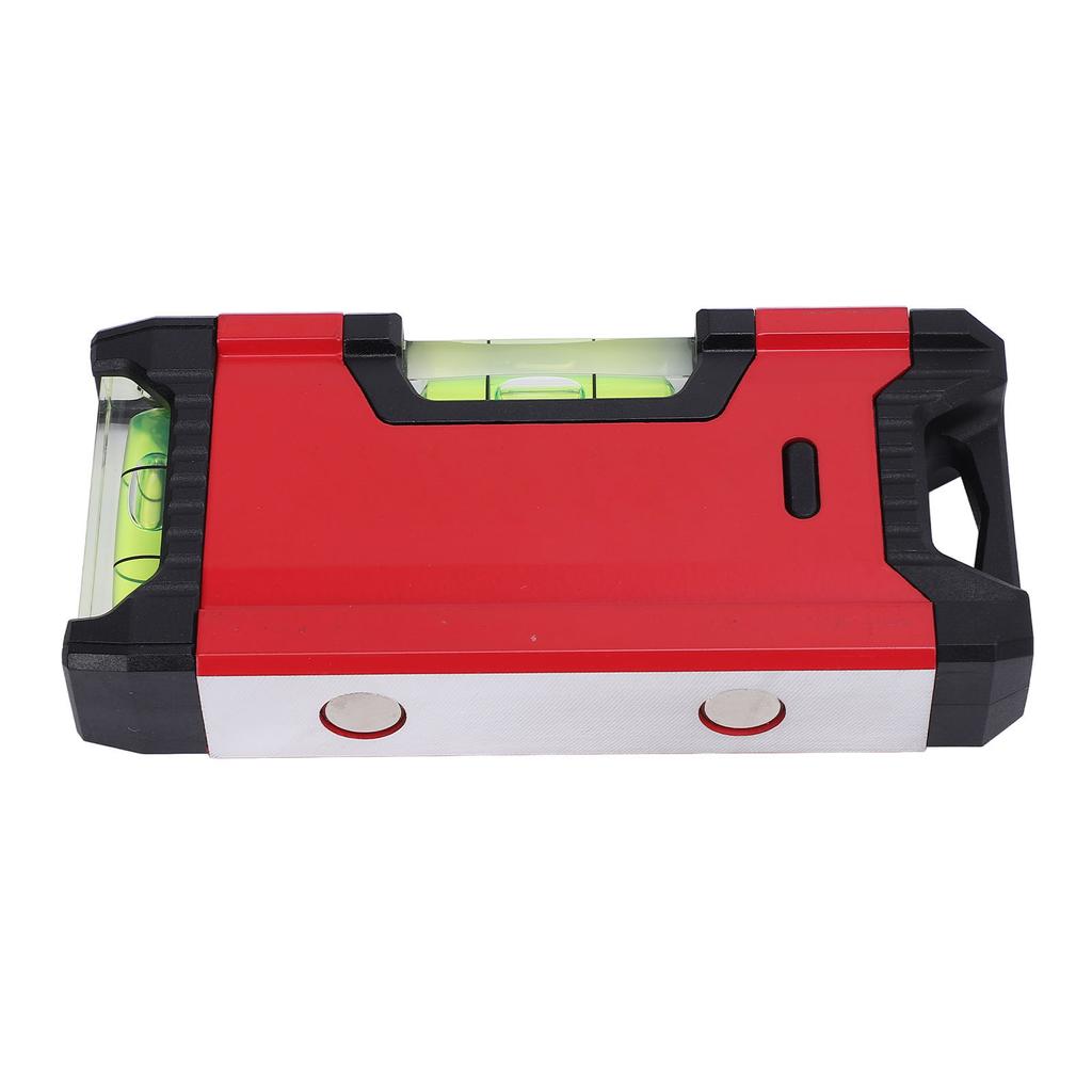 Magnetic Level Small Portable Aluminium Alloy Leveler 0.5mm Accuracy 11cm Long Double Bubble Thicken