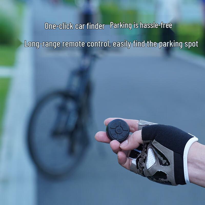 GEETHA Wireless Remote Control Bicycle Alarm Bell