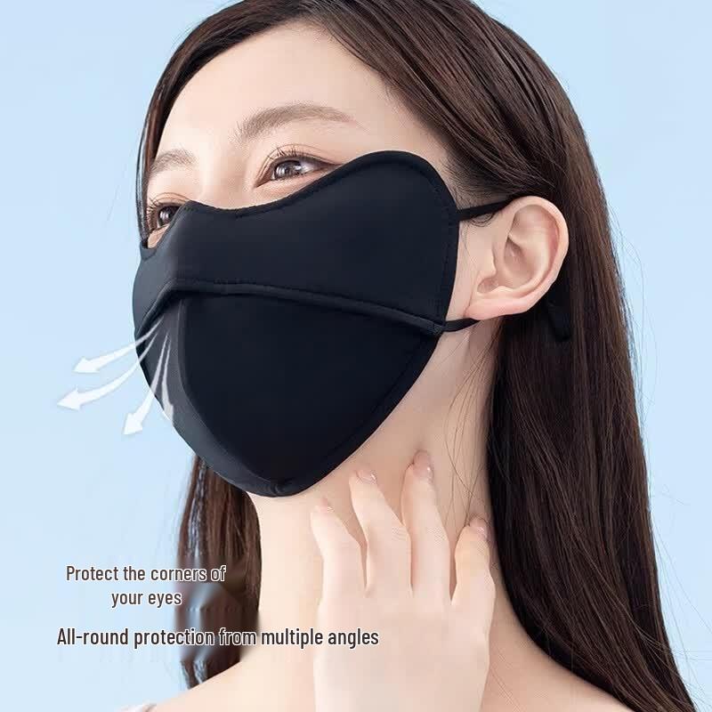 KANSOON Ice Silk Sun Protection Face Mask