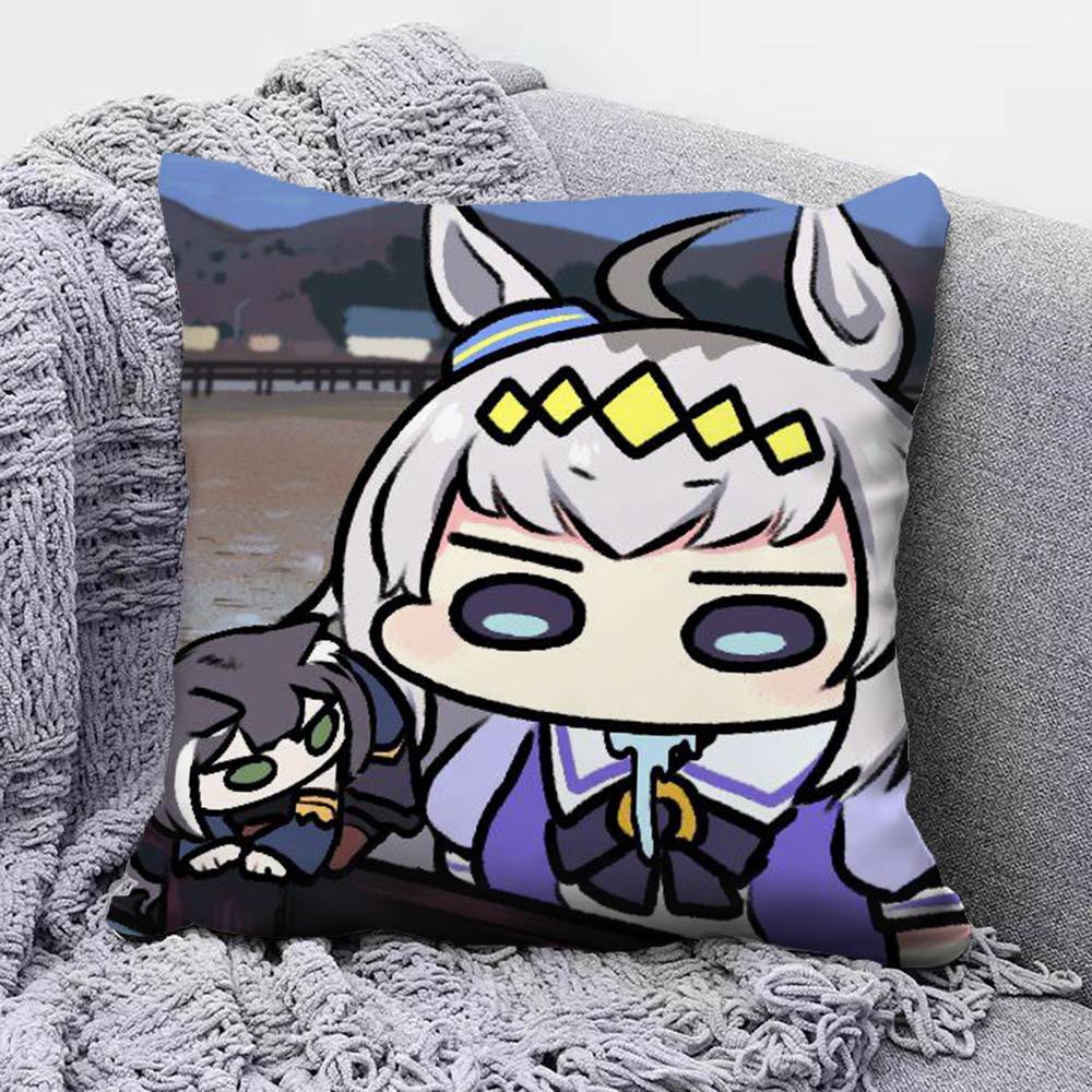 Umamusume Pretty Derby meme uma Home Sofa Cushion Covers and Aecorative Custom Pillow Covers