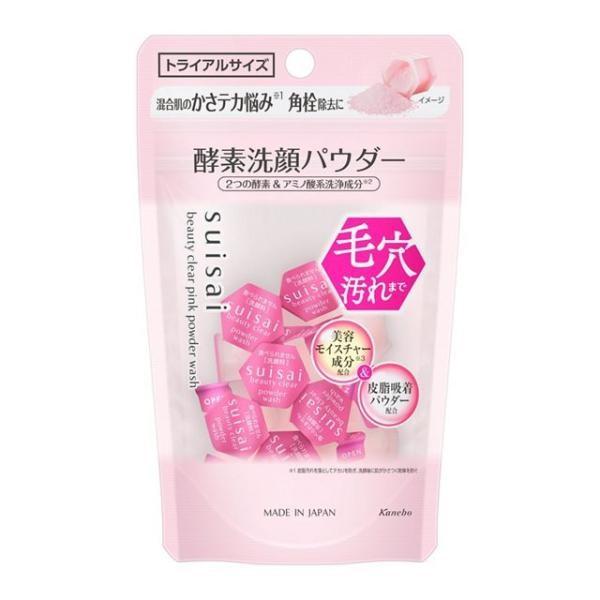 

Kanebo suisai Beauty Clear Powder Wash Зелений Рожевий 128г Пробний 6г Pink/Trial 6g