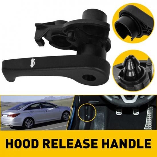 Hood Latch Release Fits Handle For 2011- Hyundai Sonata 2011-2016 Kia Optima