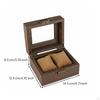 Watch Storage Box Dustproof Display Case Ideal Gift for Women