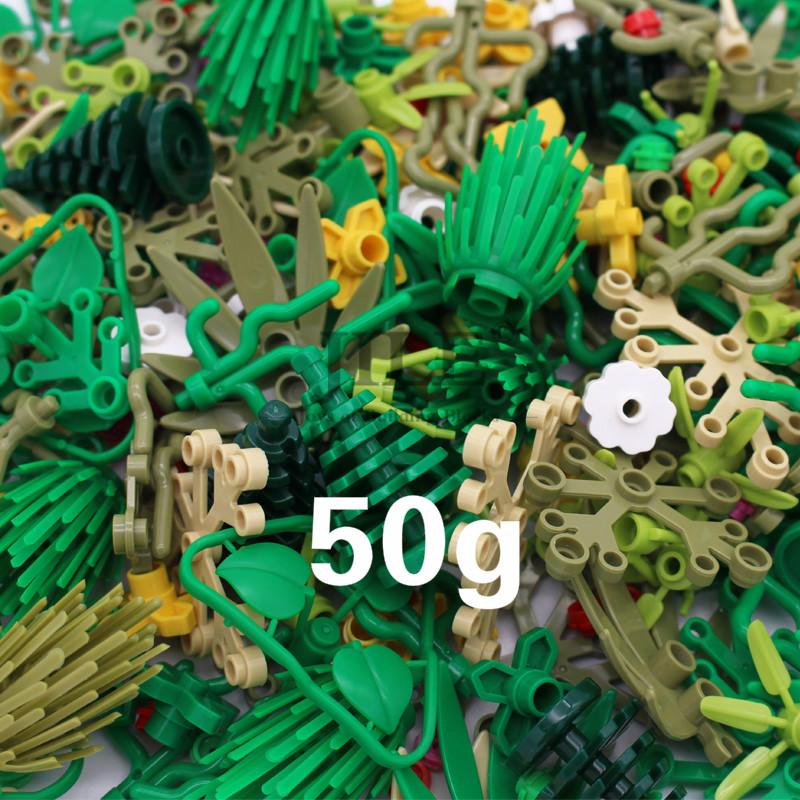 

Moc Military Plant Grass Building Blocks City Street View Garden DIY Bricks Bulk Parts Compatible with Flower Set Meal Toys