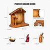 Easter Decorations Nativity Set Nativity Sets and Figures with Manger of Holy Family Nativity Tabletop Scene Indoor Collectible
