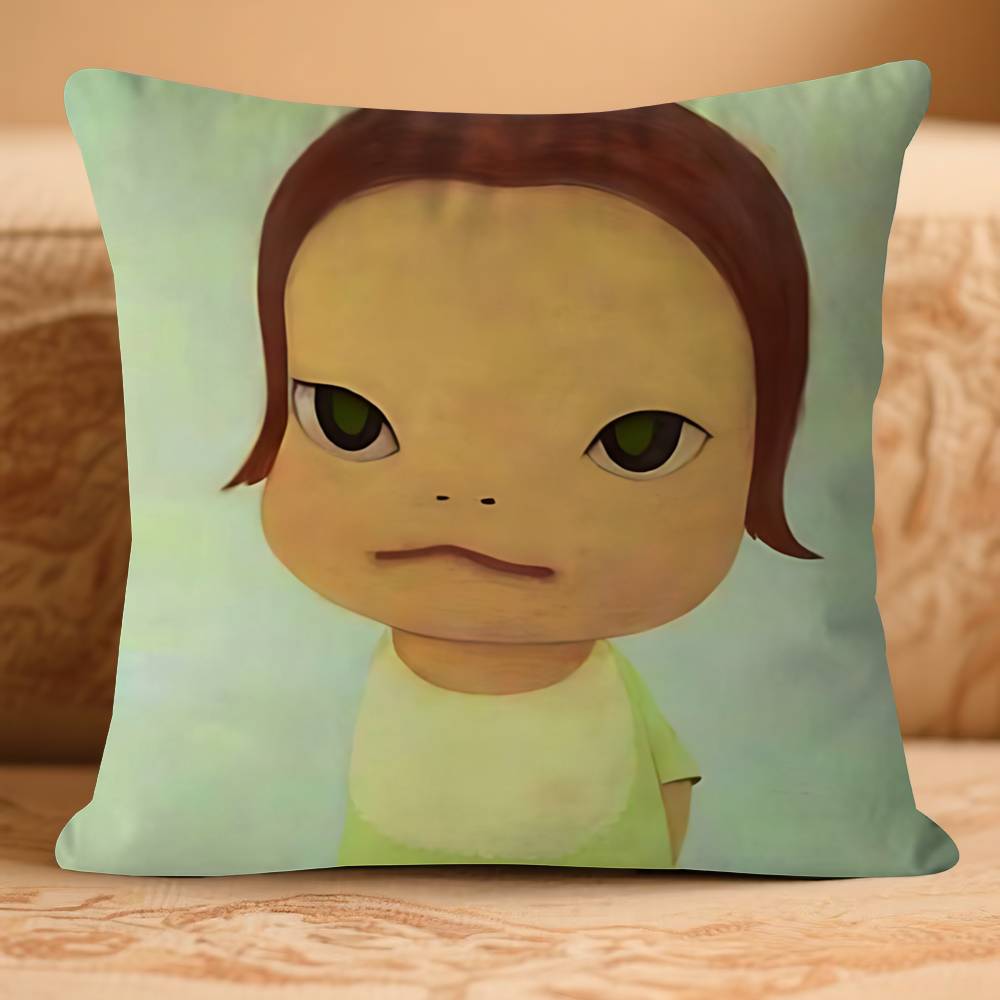 

T-Tomo N-Nara Cushion Cover 30x50 Polyester Sofa Cushions Decorative Throw Pillows Home Decoration Pillowcover 16x16Inch