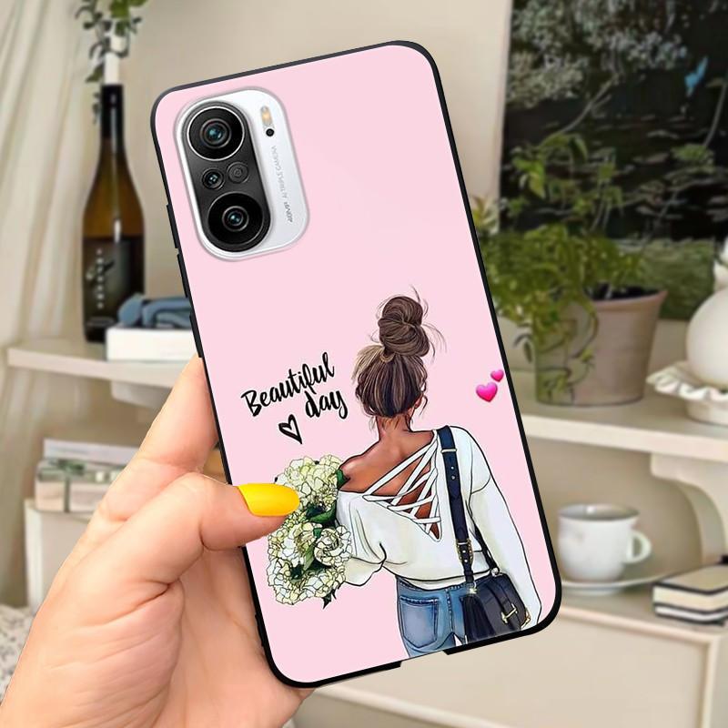 For Xiaomi Mi 11i 5G Case 6.67'' Black Bumper Coque Soft TPU Case for Xiaomi 11i Mi11i 5G Phone Back Cover Protective Shells