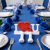 I Love U Figurine with Articulated Legs Movable Joints Love Heart Fidget Toy Wedding Party Desktop Decoration Ornament Valentine's Day Romantic Gift