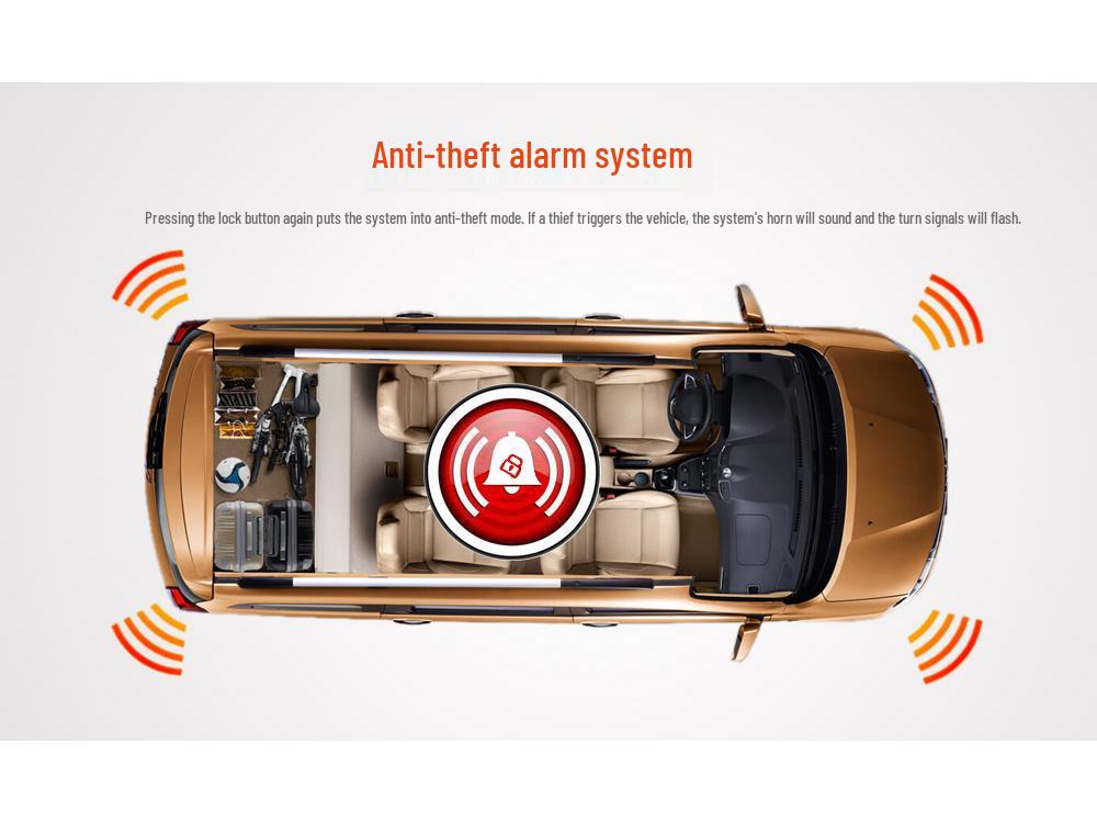 Wuling Hongguang S Anti-theft Central Lock Remote Key