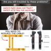 ZHUROUPU Joy-Con Replacement Flex Cable 50mm Drift Fix Tool Compatible with Nintendo Switch Controller