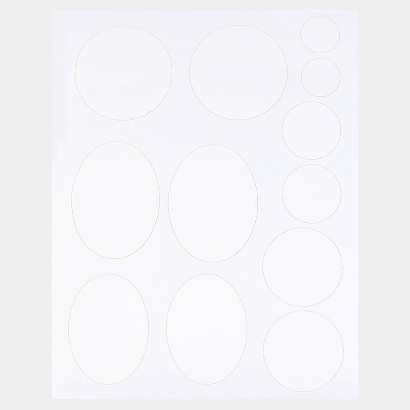 1Set Self-Adhesive Clothing Repair Patches Assorted Shapes Universal Durable Fabric Fixes For Down Jackets And Garments