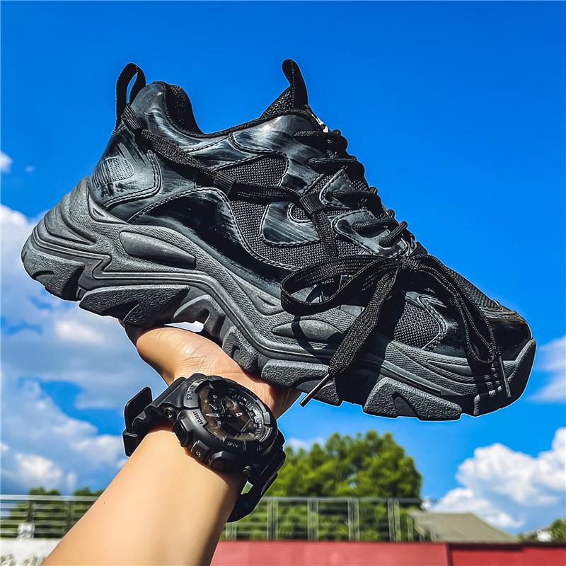 

МОДНАЯ ОБУВЬ, мужские дышащие спортивные кроссовки, спортивные кроссовки для бега, уличные женские теннисные кроссовки для тренажерного зала 44 черный серый