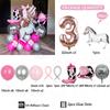 39pcs Pink Western Cowboy Foil Helium Balloon Boot Shape Hat Horse Racing Photo Props Cow Air Globos Birthday Party Supplies