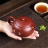 Yixing Purple Clay Tea Kettle Handmade Beauty Filter Teapot Chinese Zisha Puer Tea Set Customized Dragon Pattern teapot 270ml