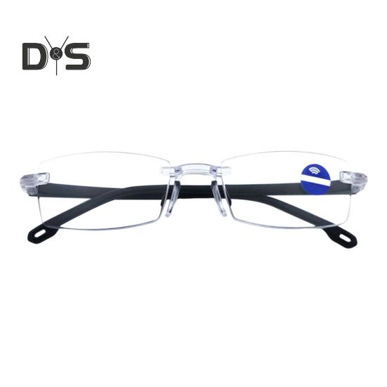 

Очки для чтения Очки для пожилых людей с защитой от синего света Очки для чтения без оправы, меняющие цвет Очки для чтения с защитой глаз Прозрачные очки с защитой от синего света белый