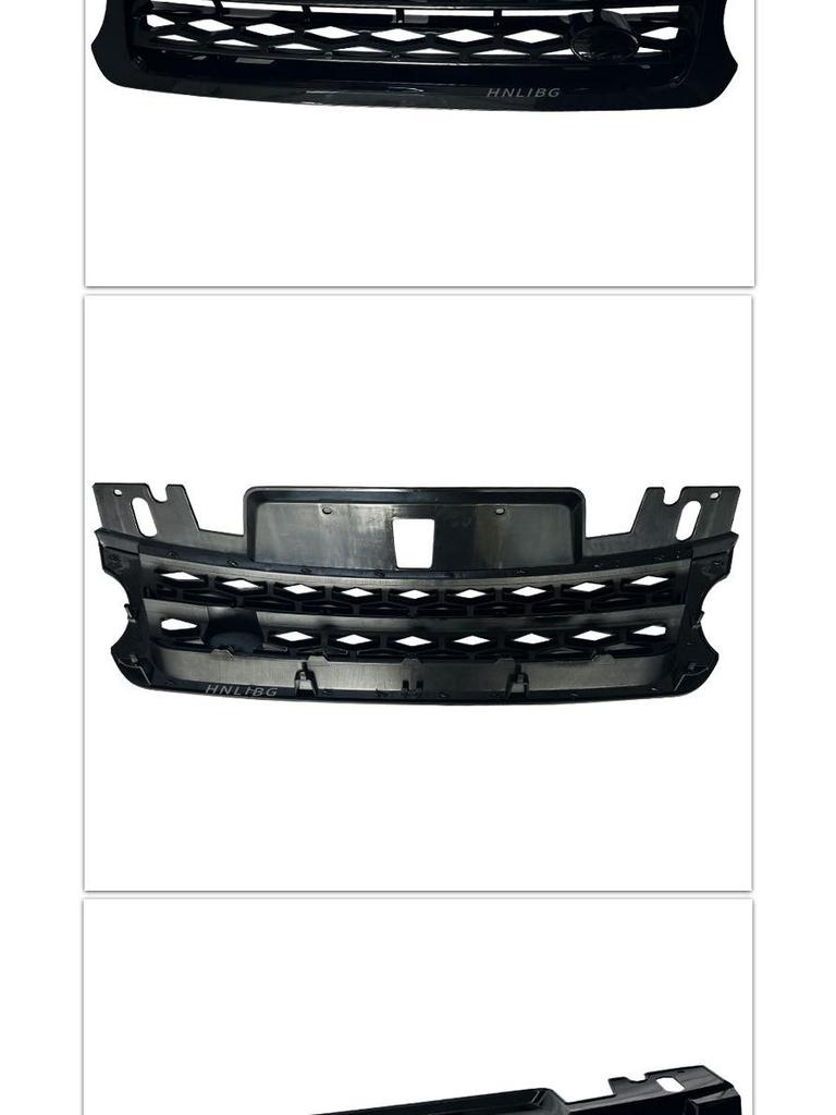 Compatible Black Front Bumper Grille LR054767 for Land Rover Range Rover Sport 2014