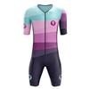Tuta da Ciclismo Tuta da Triathlon Monopezzo Body Aderente Fantasia Verticale Mountain Bike Bici da Strada Pattinaggio a Rotelle Tuta Traspirante 2026 Set Tuta da Ciclismo Monopezzo