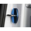For Porsche 718 2016-2024 Blue Titanium Door Lock Buckle Protect Cover Trim 4pcs