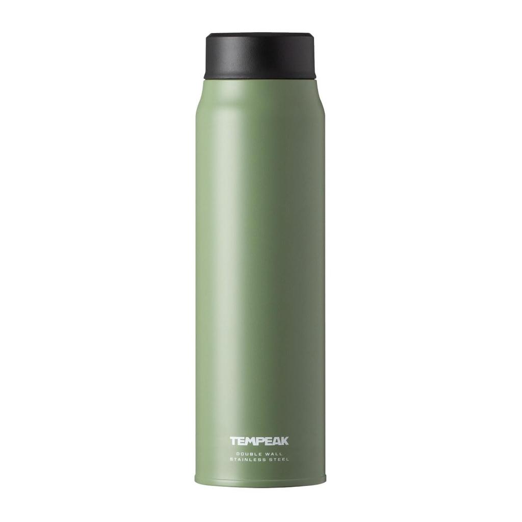 Atlas TEMPEAK Stainless Steel Water Vacuum Easy to Compatible with Coffee and Sports Hot Khaki ATPBS-800KH Bottle, 800ml, Ultra-Insulated Screw-Type