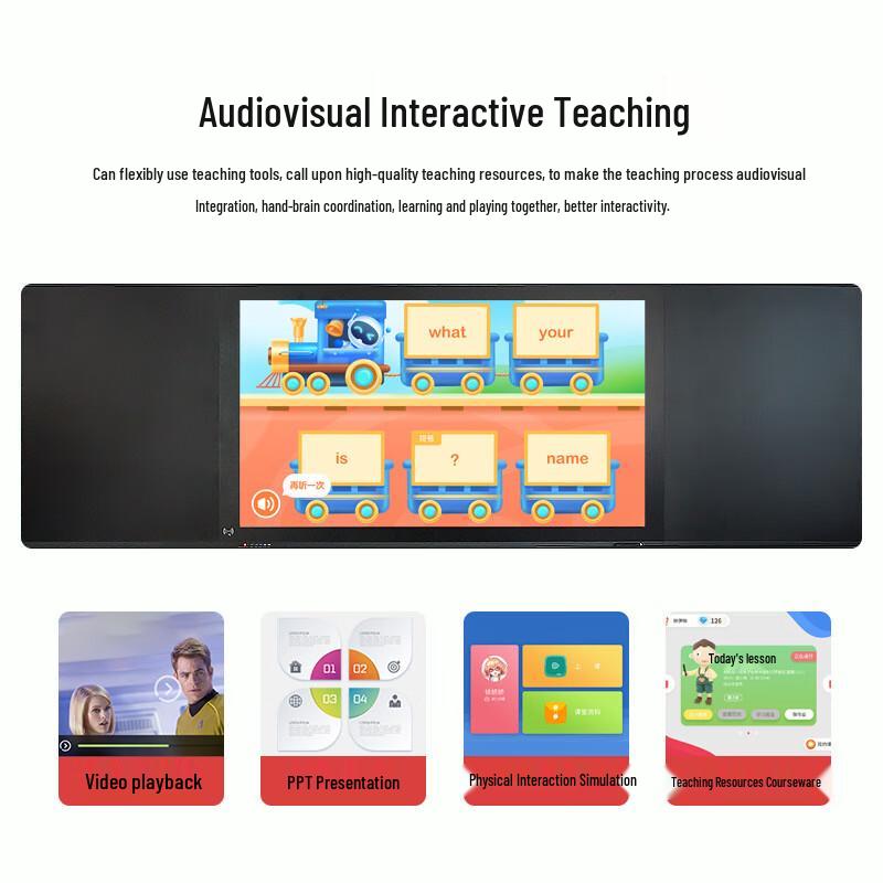 Qinguan 75-inch Infrared Nano Smart Interactive Whiteboard (CN Version)