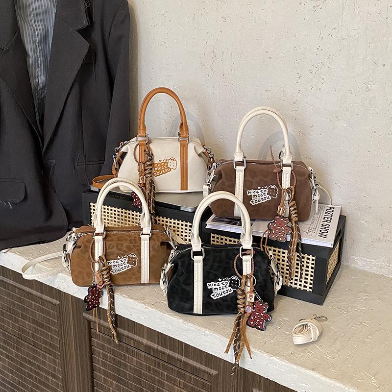 Women's Suede Frosted Handbag, One-Shoulder Crossbody Vegetable Basket Bag (2025)
