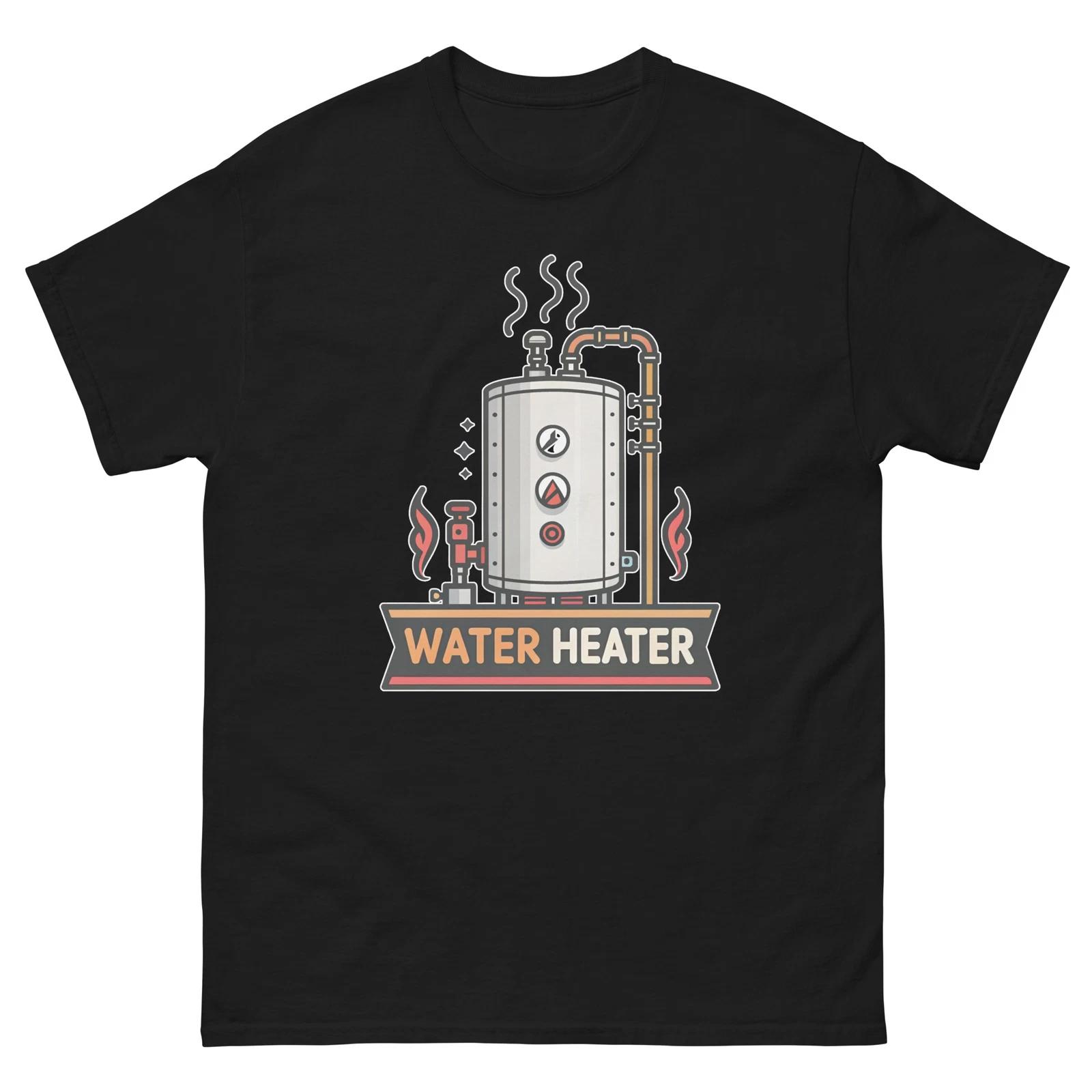 Water Heater Home Appliance Electronics T-Shirt 3XL