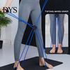 Heim-Trainingsgerät Pilates Widerstandsband mit 4 Schlaufengriffen Brustexpander Muskeldehnung Leichtes Training Krafttraining Elastisches Fitnessstudio Voll