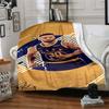 Golden State Warriors Decke Weich & Gemütlich Geeignet für Wohnzimmer Büro Meeresufer für Alle Jahreszeiten Stilvolle Dekoration