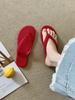 Fashion Rubber 2025 Summer Candy Color Women Slipper Fashion Slip On Ladies Casual Flip Flop Shoes Soft Flat Heel Outdoor Beach Slide
