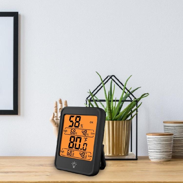 Weather Stations Magnetic Thermometers Hygrometer Digital Temperature Humidity Measurement Meter LCD Display for Home