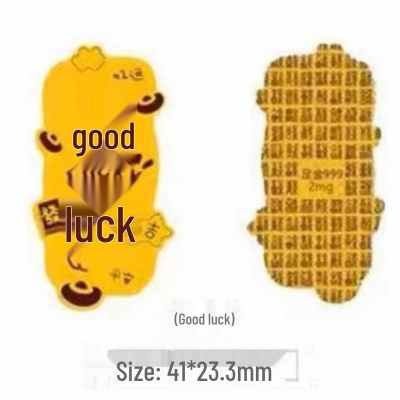 2mg Pure Gold Get Rich Princess Mobile Sticker – Wealth-Attracting Creative Gift
