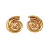 Vintage Bowknot Heart Stripe Stud Earrings Temperament Piercing Earrings Party Jewelry Fashion Stud Earrings Gift