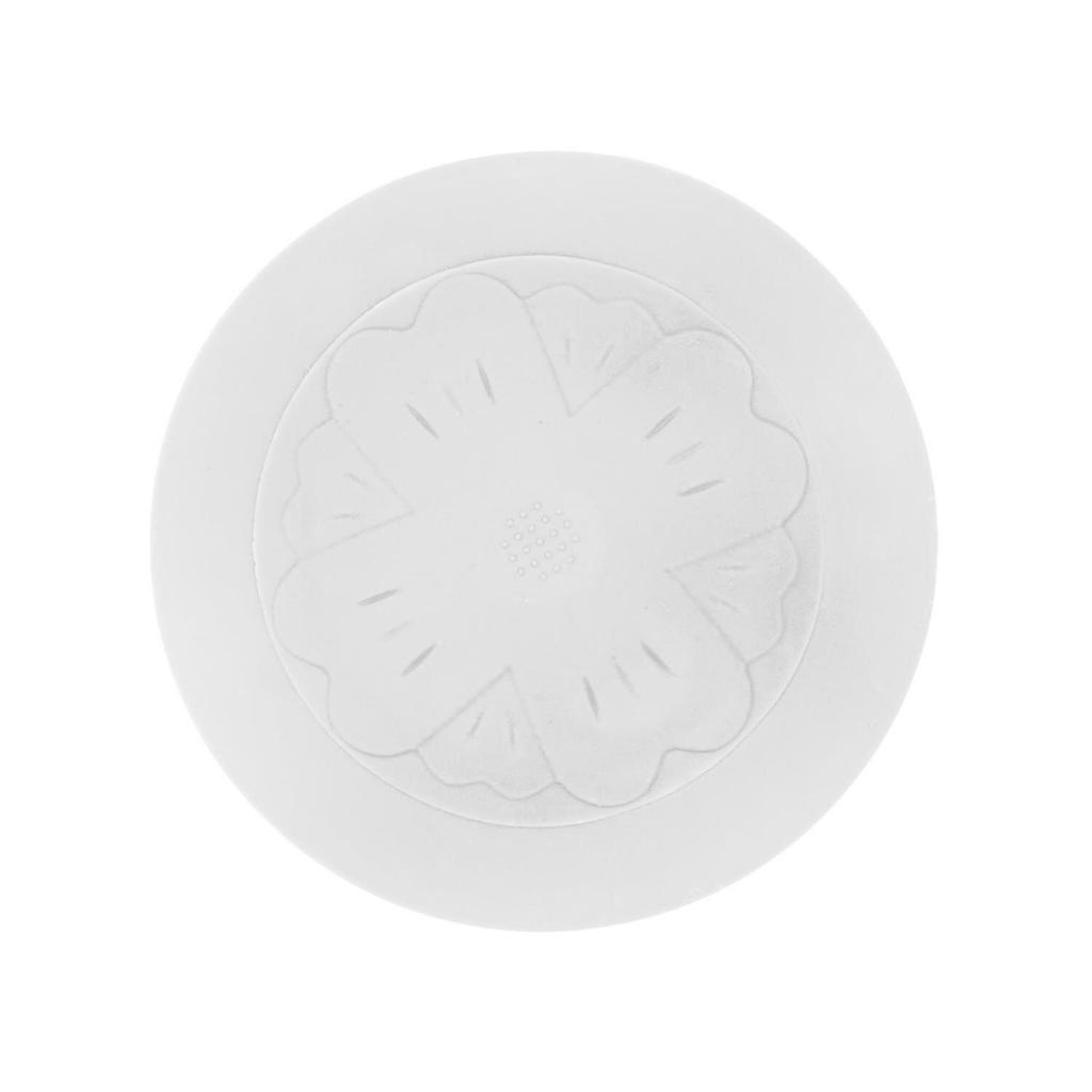 Silicone Sink Plug White Modern 6 Cm