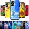 Glass Case For Xiaomi Redmi Note 13 Case Soft Bumper Tempered Glass Hard Back Cover For Redmi Note 13 Pro Phone Case Funda Coque