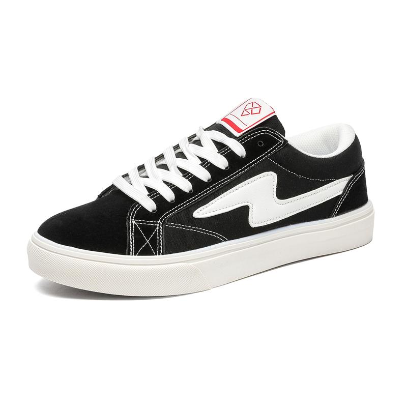 Autumn Large Size Casual Sneakers Breathable Outdoor Tennis Sport Shoe Couple Trainers Personalized Canvas Skateboard Flat Shoe