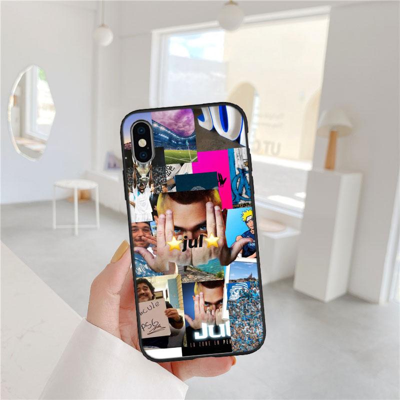 LO58 Julien Mari Jul Soft Shell Phone Case for iPhone 16 15 14 13 12 Pro Max Plus Mini