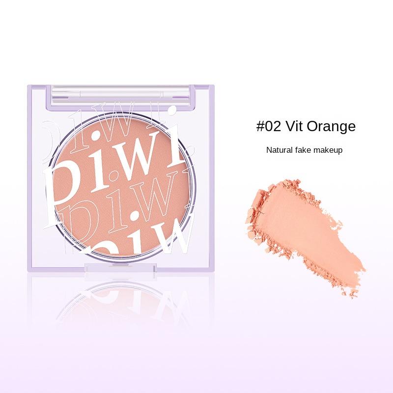 Monochrome Blush Powder Delicate and Smooth Skin Easy To Color for Natural Light Makeup