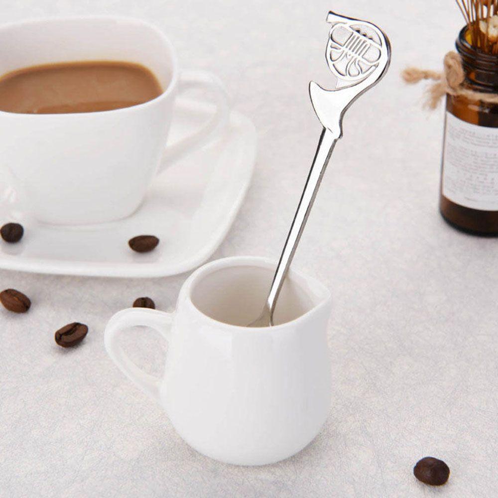 Long Handle Stainless Steel Drinking Tools Bar Dining Coffee Spoon Teaspoon Flatware Tableware