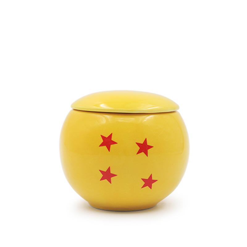 Ceramic Dragon Ball Mugs, Sun Wukong Mugs, Creative Cartoon and Anime Wukong Cups, Four-star Dragon Ball Cups