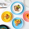 Internet Celebrity Nordic Style Steak Plate Set Combination Plate Home Western Plate Creative Ceramic Plate Breakfast Tableware