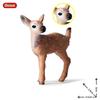 Cross-Solid Animal Simulation: White-Tailed Deer, Elk, Sika Deer Ornament - Christmas Toy Decoration