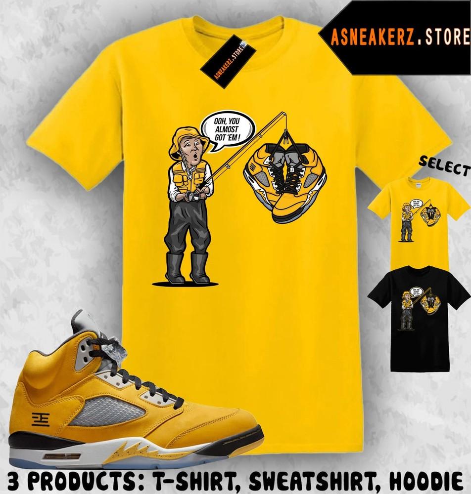 

Shirt Matching AJ 5 Tokyo 23 T23 2025 Match Sneaker Almost Got Em Meme T-Shirt Unisex T-Shirt XXL