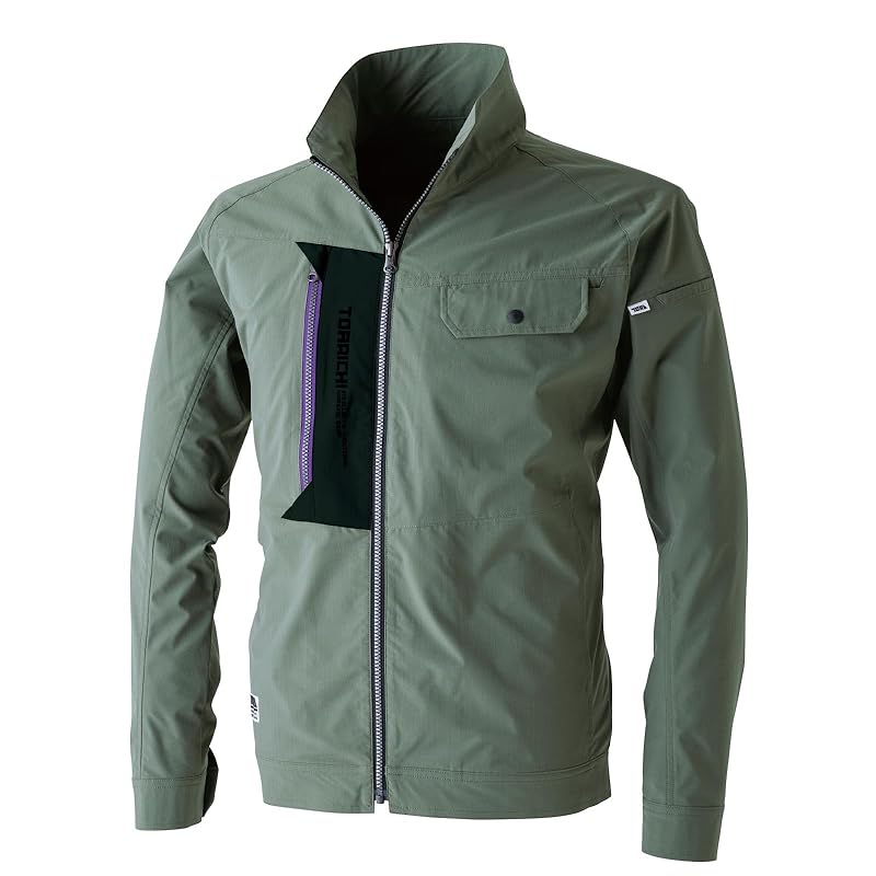 

Toraichi work jacket 3561-124 Toraichi Sweat absorbent and quick drying stretch lightweight men s work clothes TORAICHI With prouni sticker [44.OD 3L]